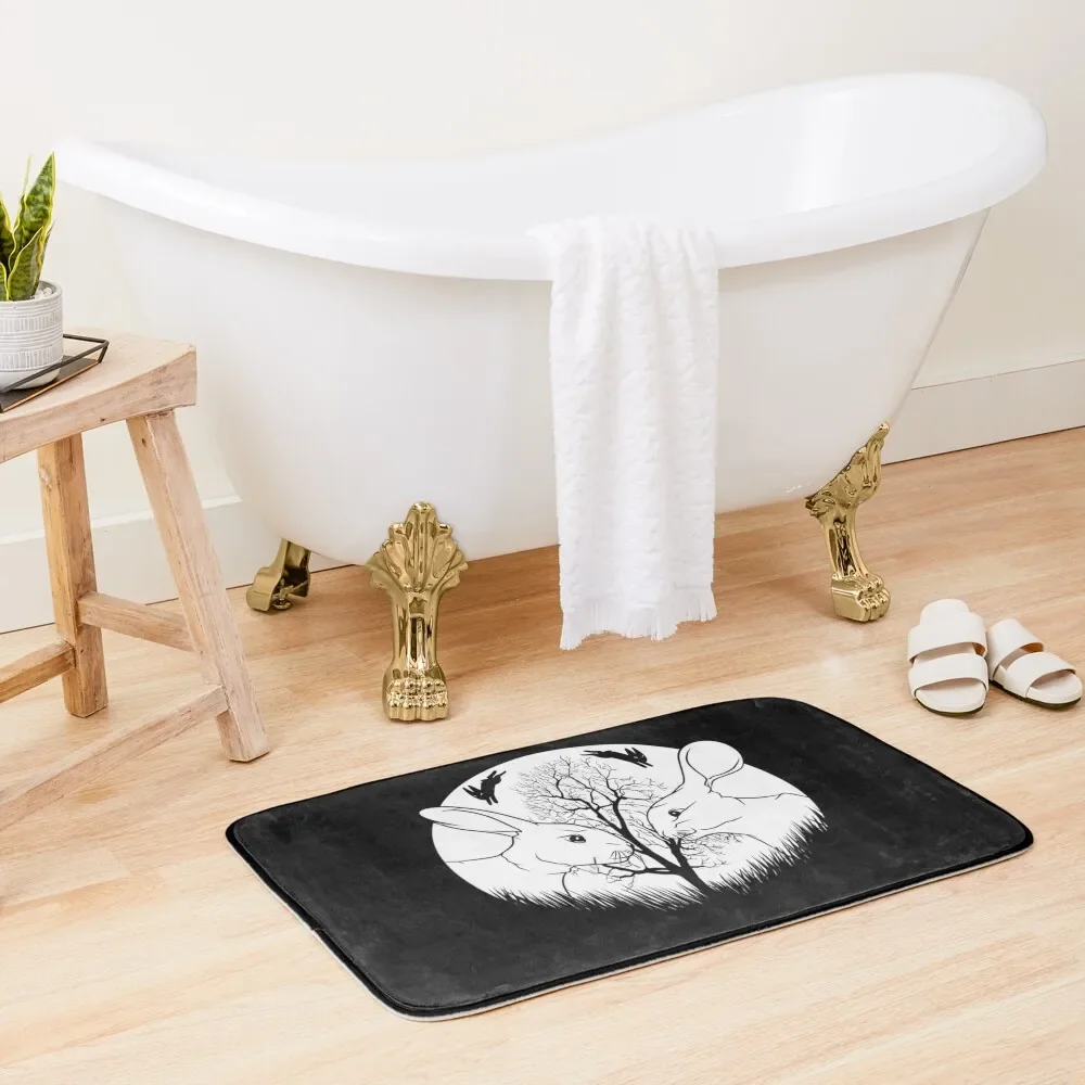 

Watership Down Rabbits Bath Mat Carpet For Bathroom Home Decor Mat