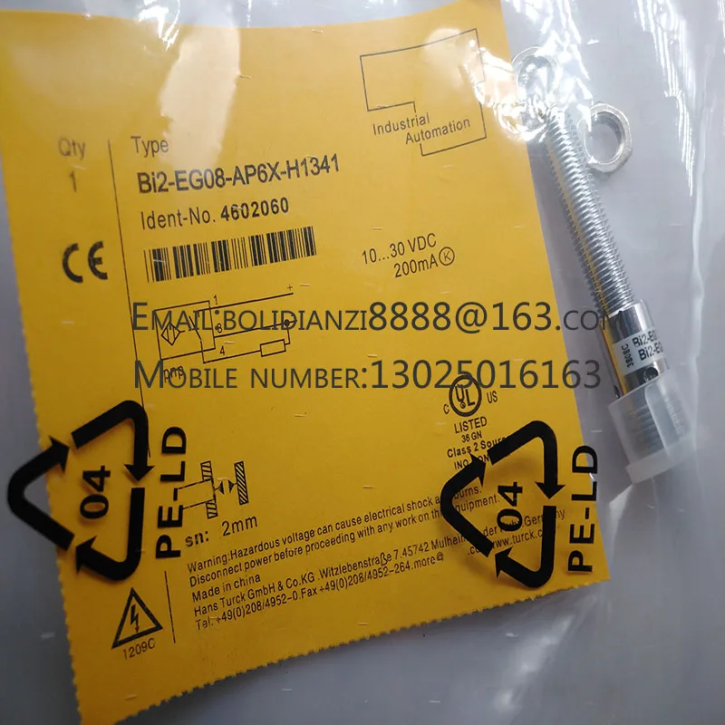 

The brand-new original sensor BI2-EG08-AP6X-H1341/AN6X One year warranty in stock