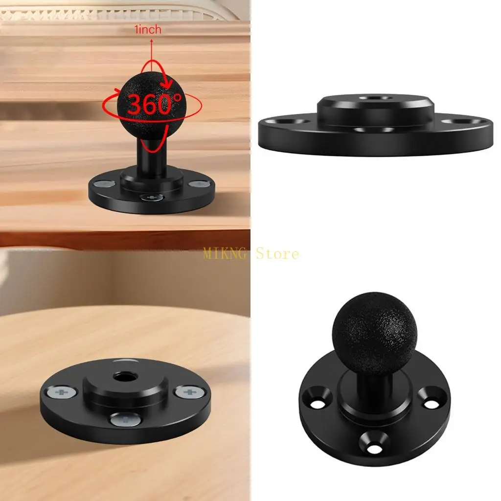 سبيكة الألومنيوم 25 مم قاعدة تثبيت رأس الكرة لأرباح الكاميرا Tripods tablet tablet حامل أفضل بيع