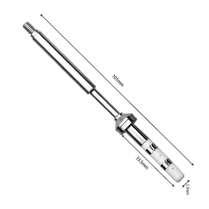 Pine64 ts100 porca de inserção de calor de solda ponta de ferro cabeça de rosca interna M2-M8 kit de inserção de derretimento quente de latão para impressora 3d