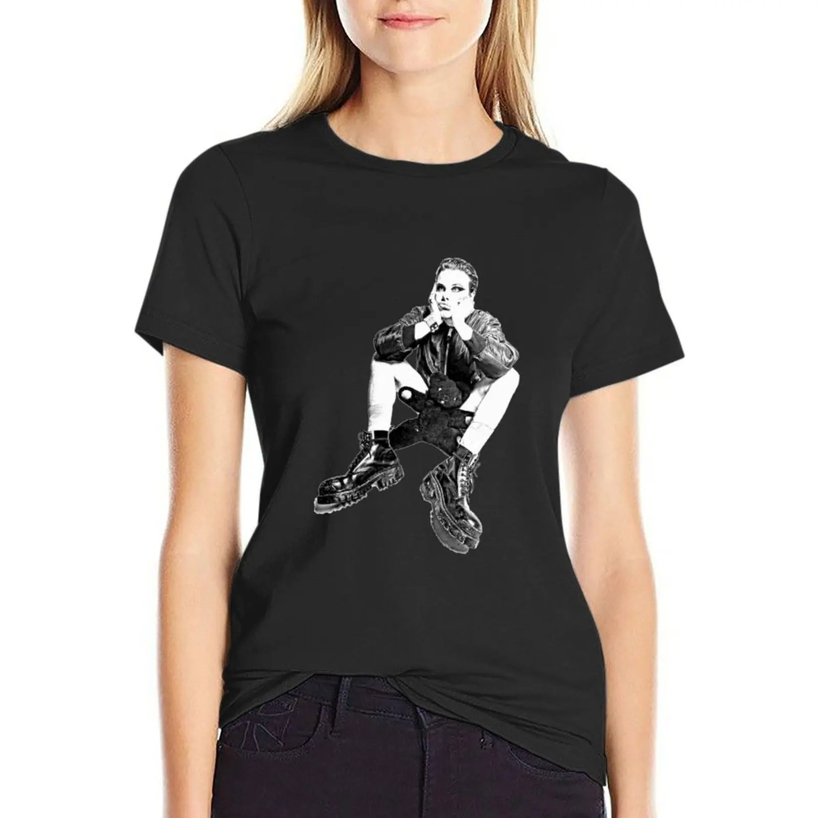 Dominic Harrison Fleabag T-Shirt graphics Short sleeve tee summer tops rock and roll t shirts for Women