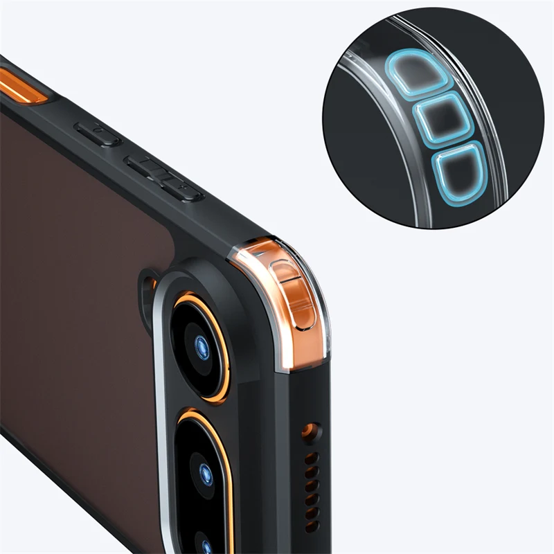 For Honor Magic8 Pro Air Case Matte texture Phone Case For Honor Magic8 Pro Air Protector Skin Sensation чехол Funda Back Cover