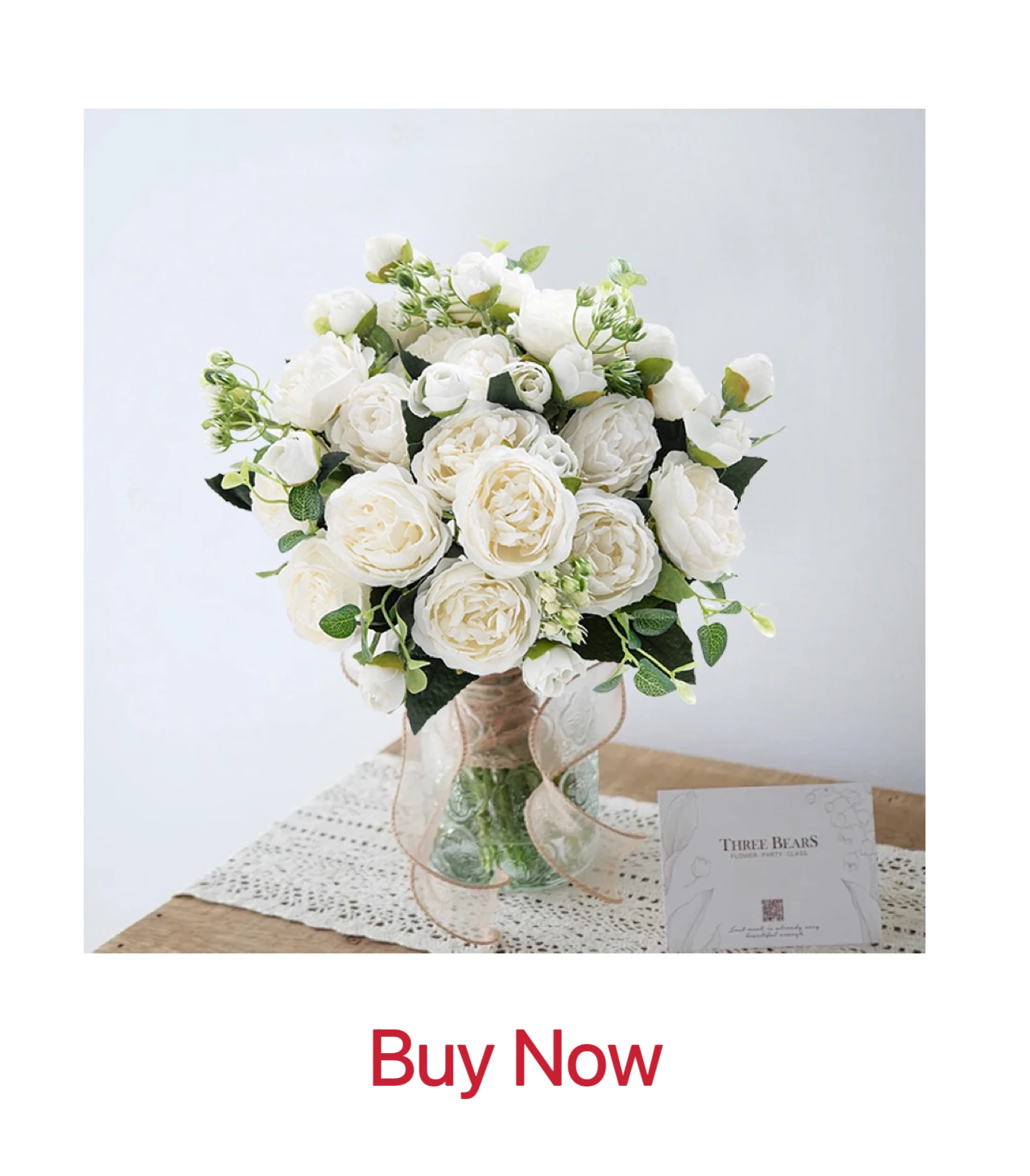 5/20 Stück Künstliche Blumen aus Seidenrosen, Bestseller für Gartenbogen, Hochzeit, Weihnachtskranz, Heimdekoration, Festival, DIY-Geschenkbox – Detail 10
