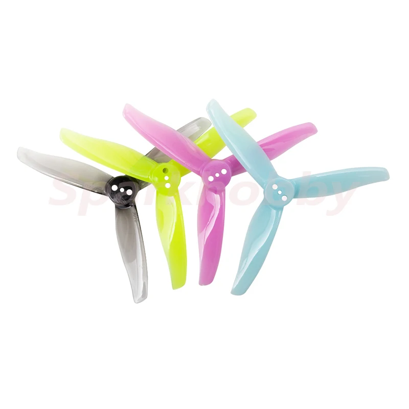 24PCS 12 Pairs Gemfan 3016 Propeller 3-Blade CW CCW FPV Propeller Mini Props For 3 inch FPV Racing Drone RC Model DIY Parts