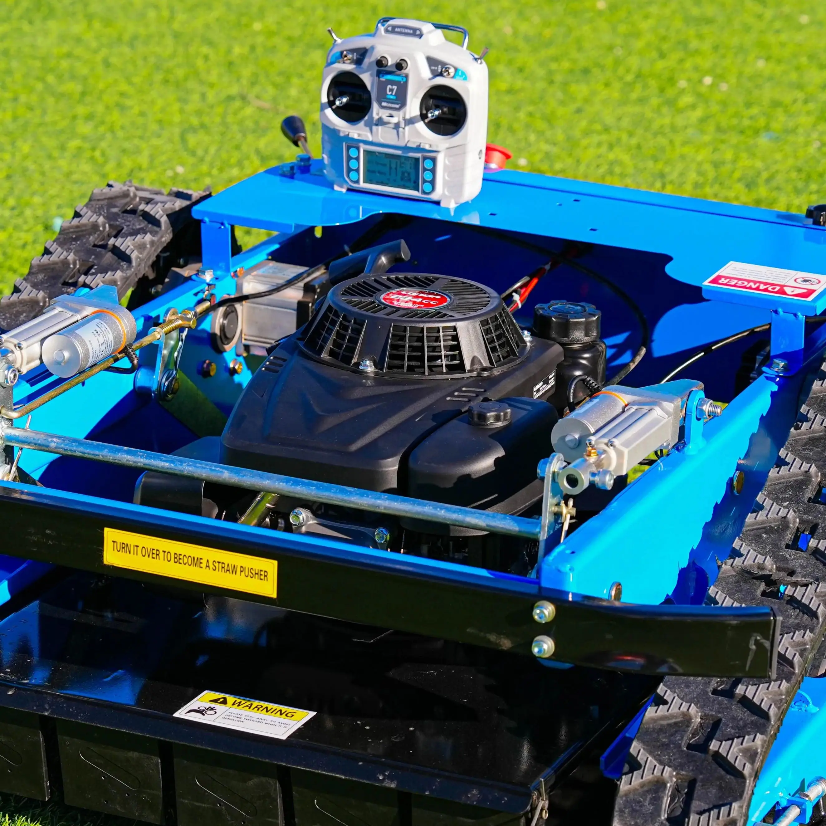 جزازة العشب الذكية المنزلية المخصصة للتحكم عن بعد بعرض القطع 500 مم، تحقيق قص العشب بكفاءة #1