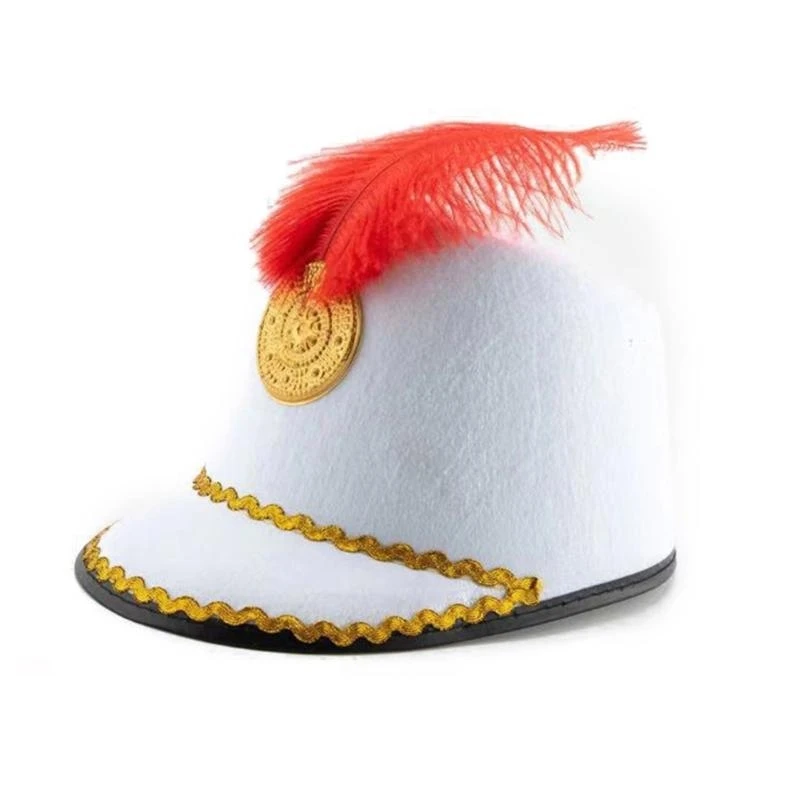 Cosplay Guard Britain Hat Knight Top Hat Cowboy Show Vintage Hat Unisex