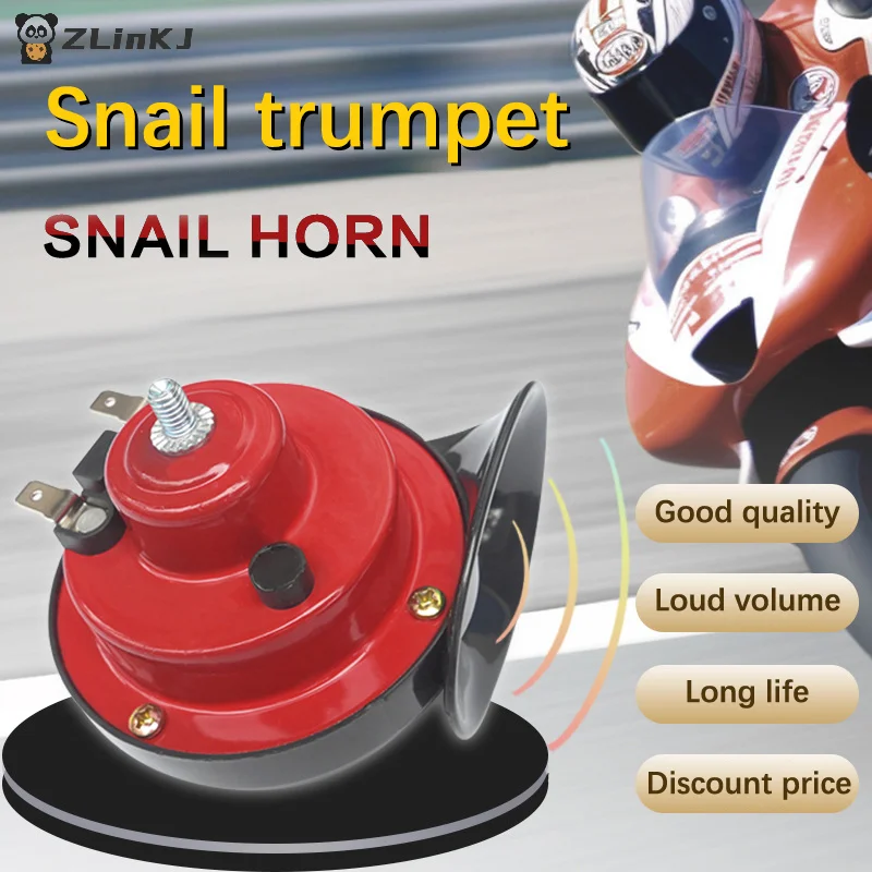 

▶12V Super Loud Train Horns 300DB Waterproof Automotive Loudspeaker Universal Car Motorcycle Truck Boat Electric Sound Signal