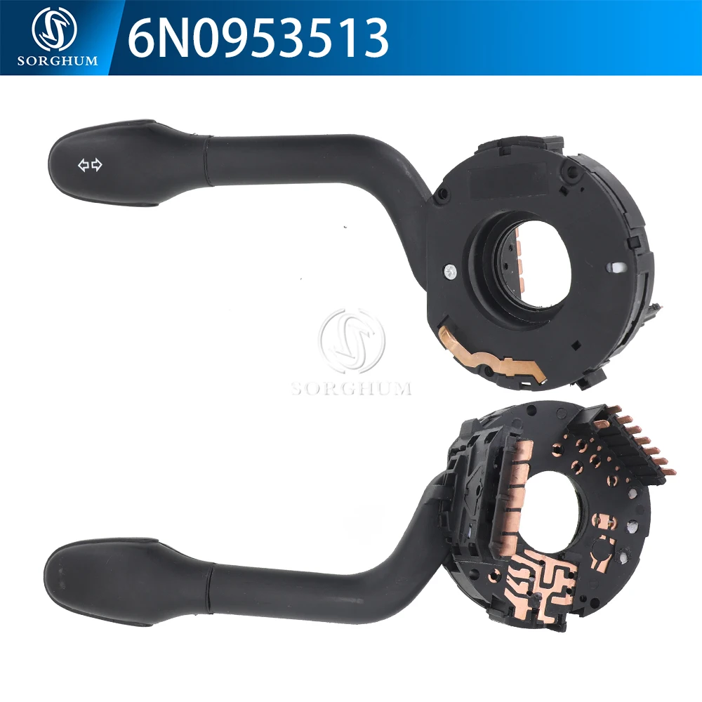 Headlight Indicator Switch For VW Transporter T4 Caravelle IV POLO CADDY SEAT AROSA Wiper Switch 6N0953513 7D0953519 1H0953519