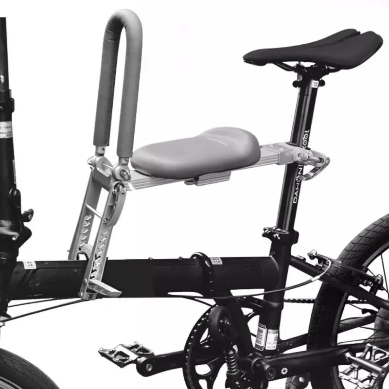 Front Mount Bicycle Child Seat, Baby Bike Seat, Quick Dismounting Kids Carrier Safety Seat
