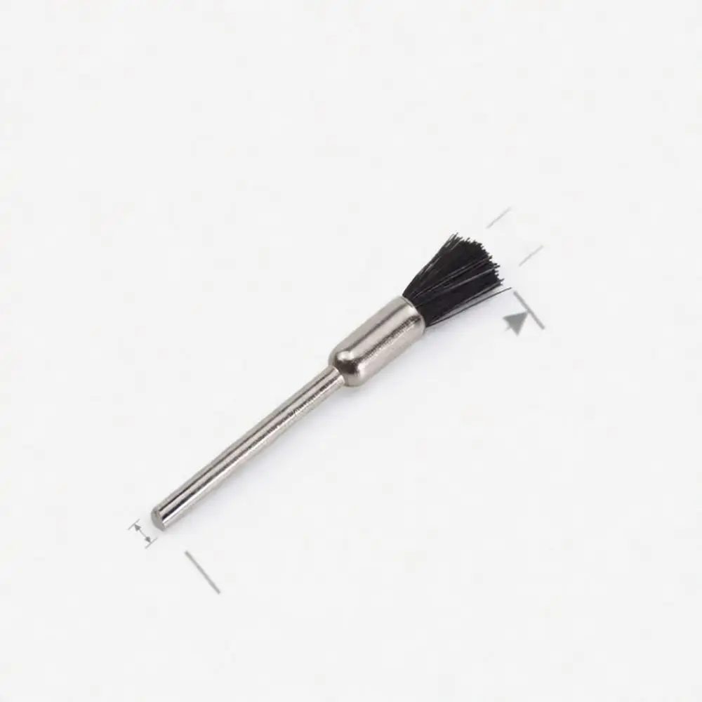 Abrasive Wire Brush For Rotary Tool Stainless Steel Brass Bristle Cleaning Polishing Grinding Removing Rust Metal Detail