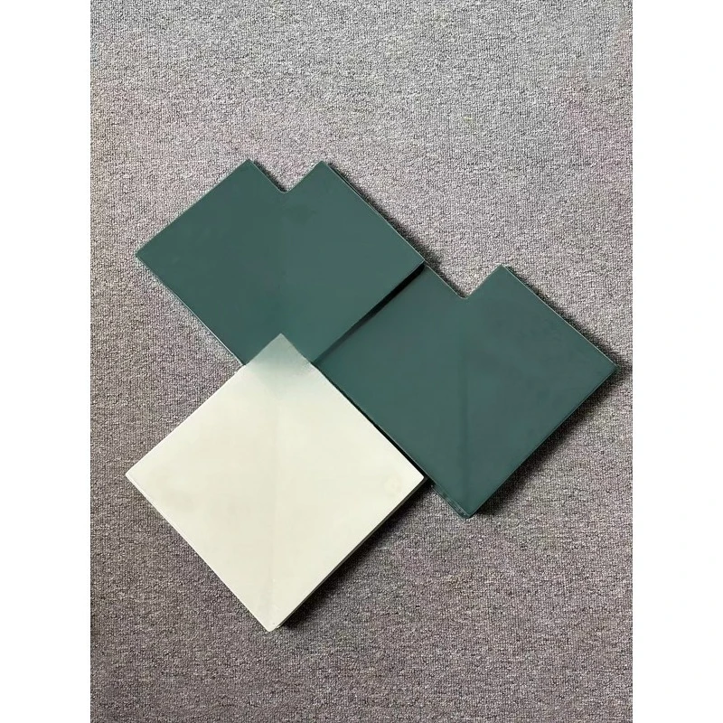 Heart-shaped ceramic art handmade brick hotel tile