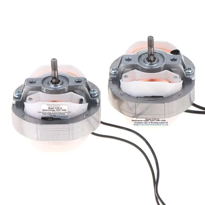 220V Covered Pole Asynchronous Motor Coil YJ58-12 16 20 Hot Air Heater Advanced Mosquito Defense Easy Install for All RoomsHot
