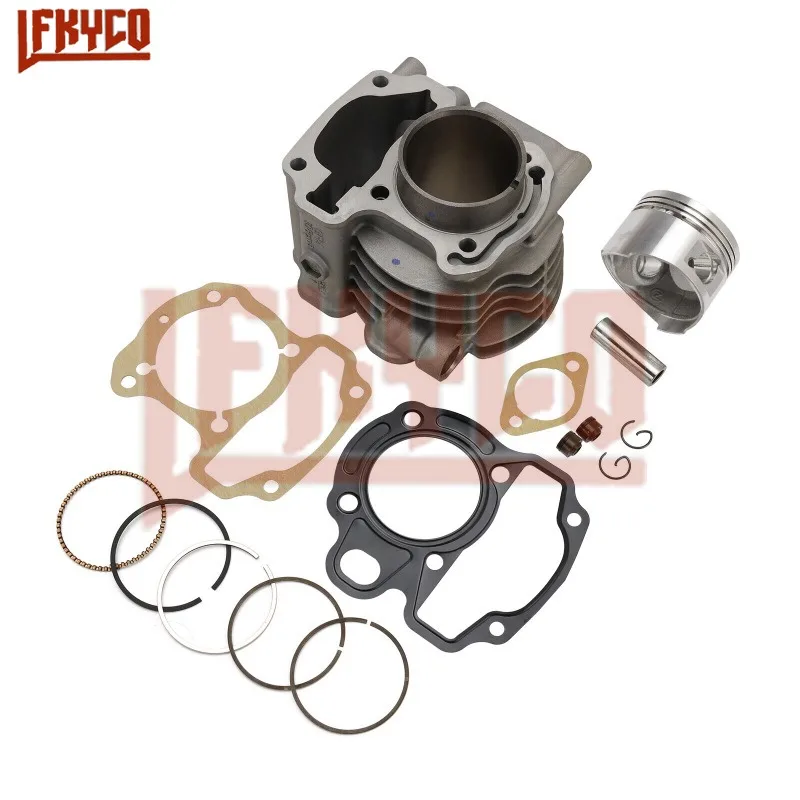 Motorcycle 50mm Engine Cylinder Kit 110CC Motor for Honda Lead 110 NHX110 NHX 110 GFM110 SCR110-T WH110T 2008 - 2015 Motoblock