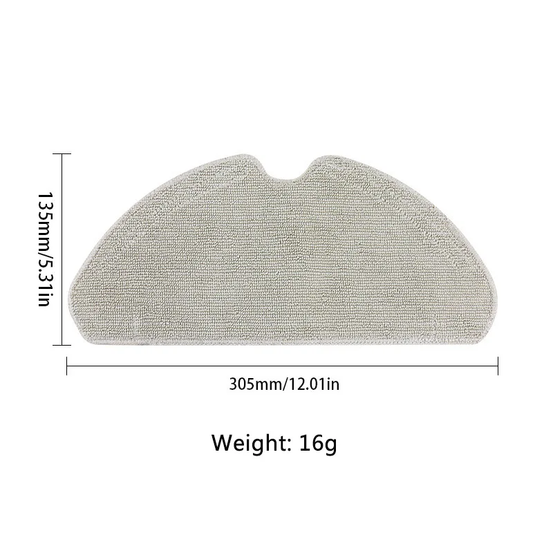 Для Dreame D10S/D10S PRO подметальная машина, запасные части для салона, основная боковая щетка, тряпка для мытья полов, фильтр Hepa, пылесос