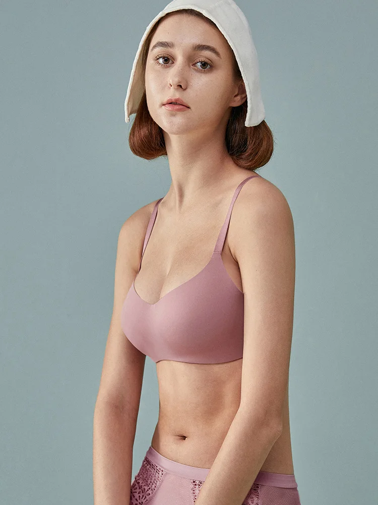 MISS EMILY حمالة صدر رفيعة ناعمة وغير خالية من الوسائد مع دعم علوي مريح #4