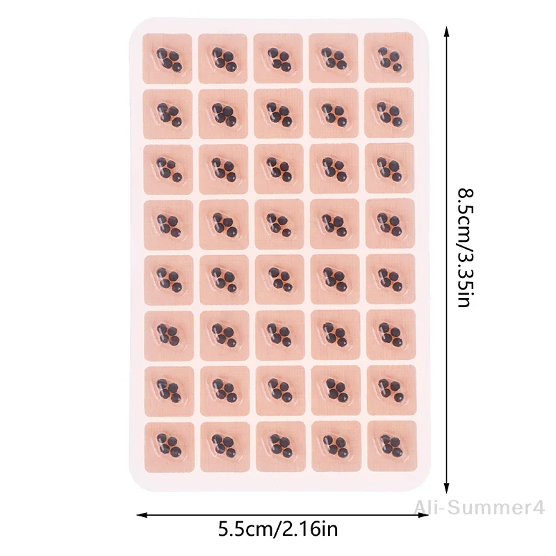 400 بقع الأذن الرعاية بذور الوخز بالإبر الأذني المتاح الأذن ملصقات العلاج بالتدليك إبرة التصحيح الأذني الأذني العلاج