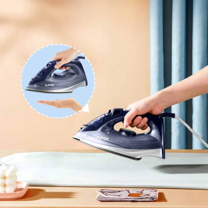 Профессиональный паровой утюг с 5 настройками температуры, сверхмощный отпариватель для одежды, компактная ручная гладильная машина для сухой/влажной уборки