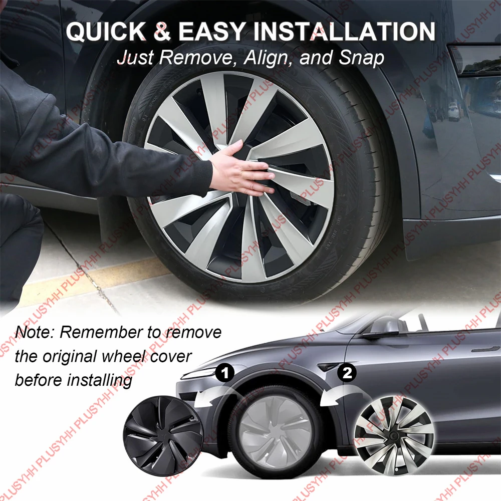 

Juniper 20-дюймовый чехол на колесо для Tesla Model Y 25-26, защита обода ModelY, колпаки, украшение, замена, внешние аксессуары, хит продаж