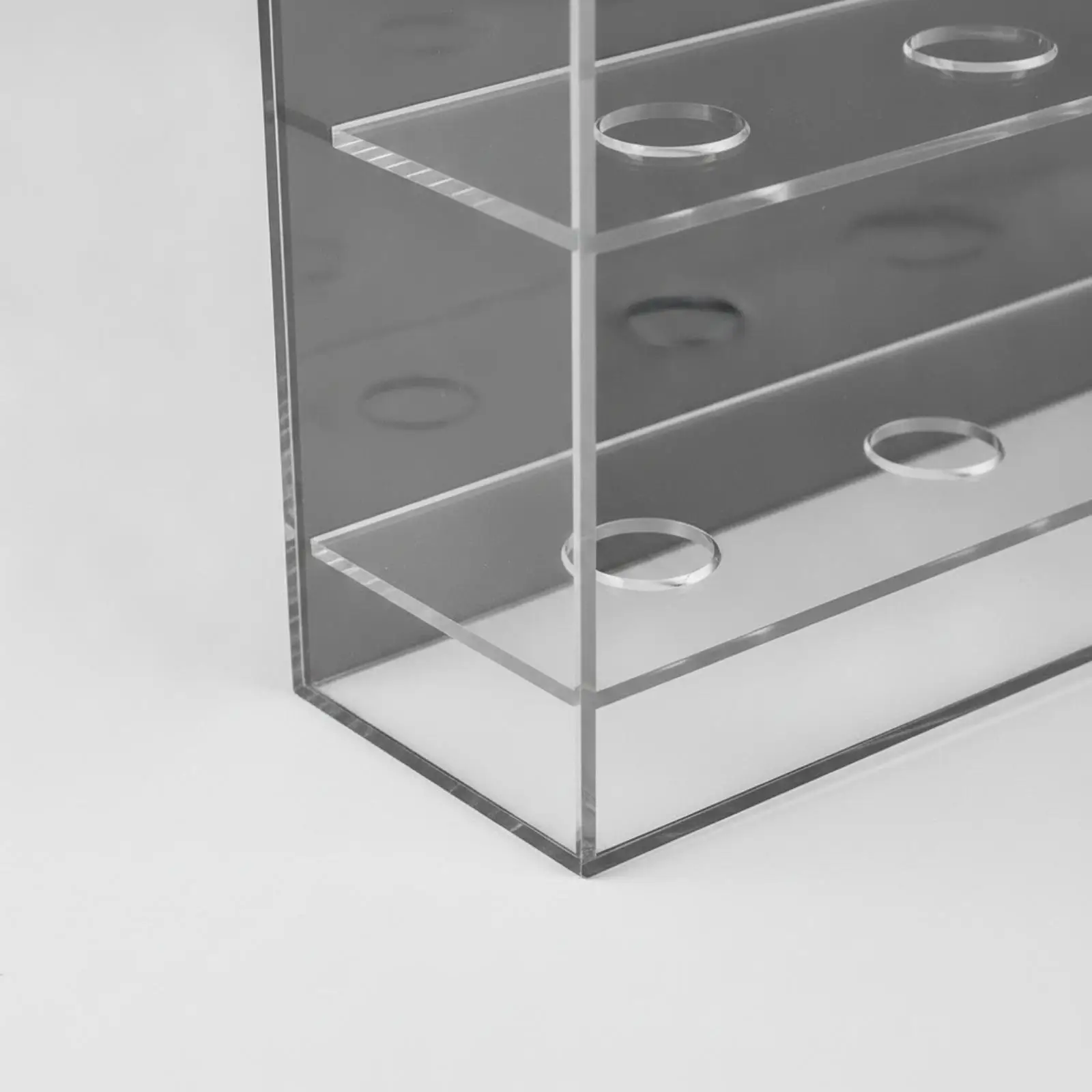 Golf Ball Showcase Display Case Acrylic Material Wall Hanging Storage Box 5 Tier Organizer for Memorabilia Enthusiasts