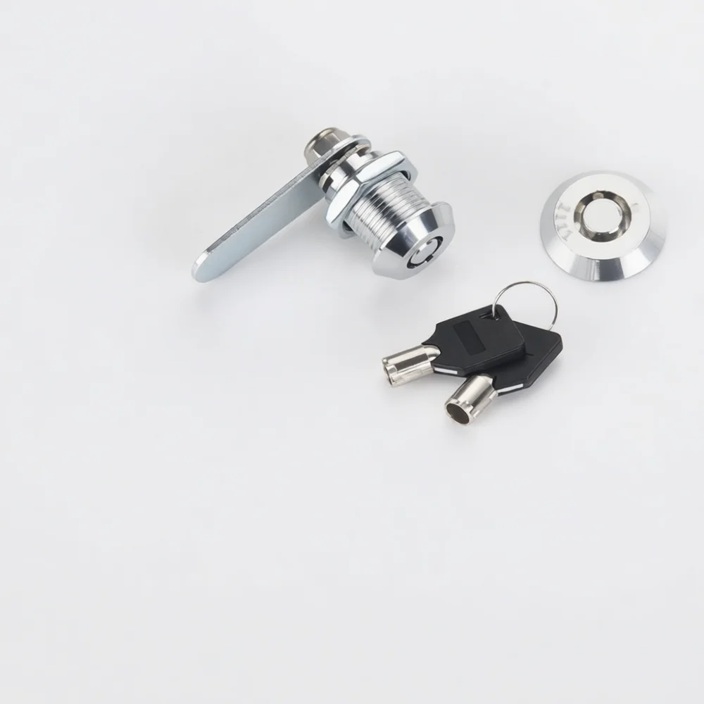 16mm Zinc Alloy Cam Lock Cabinet Drawer Mailbox Locker File Cabinet Security Hardware Furniture Door Lock Replacement