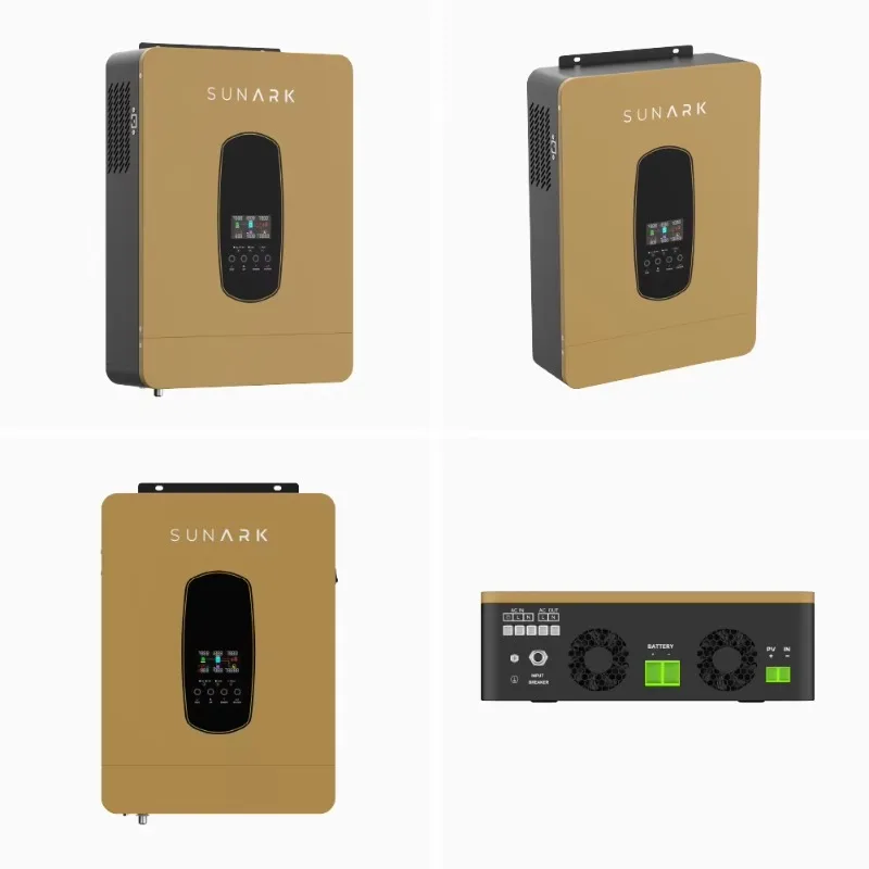 Sunark Pure Sine Wave Solar Inverters With Mppt 2Kva 3.5Kva 7Kva Solar Inverter for Air Conditioner