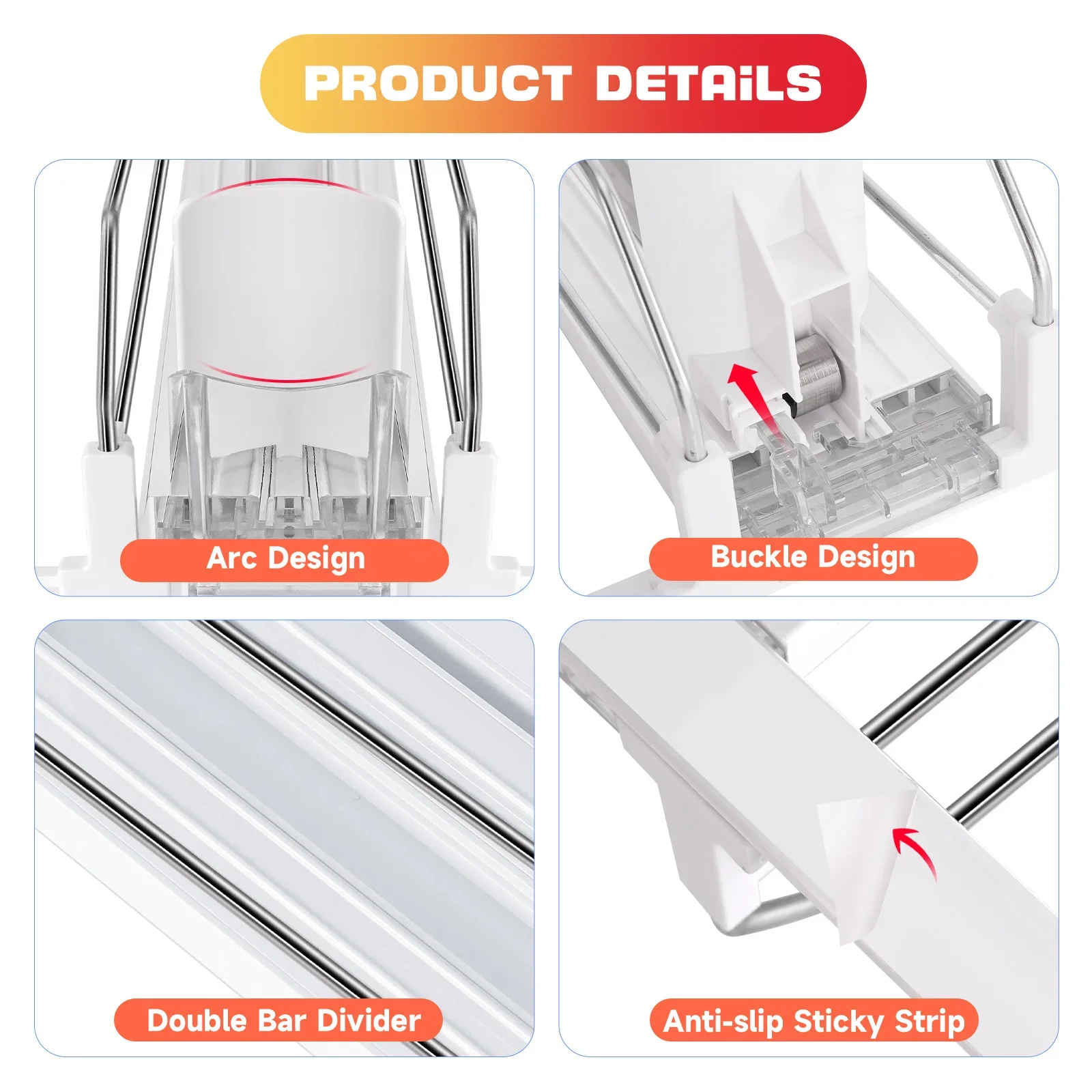 التلقائي المتداول الثلاجة المنظم صناديق الصودا يمكن موزع لزجاجة المشروبات حامل مخزن المطبخ تخزين الرف #3