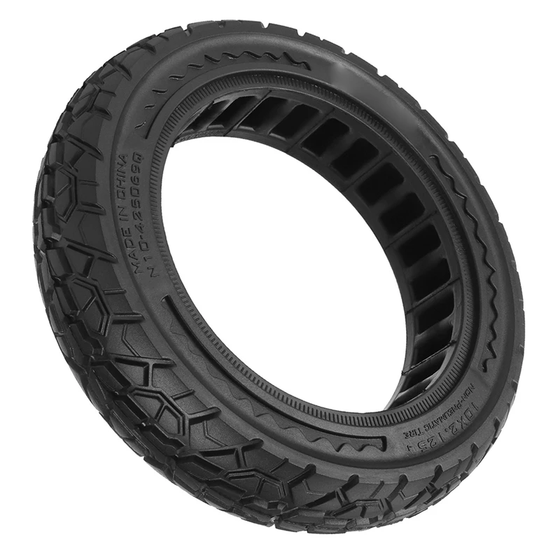 Black For Nedong10x2.125 Off-Road Solid Tire F20/F25/F30/F40 Dedicated Tire