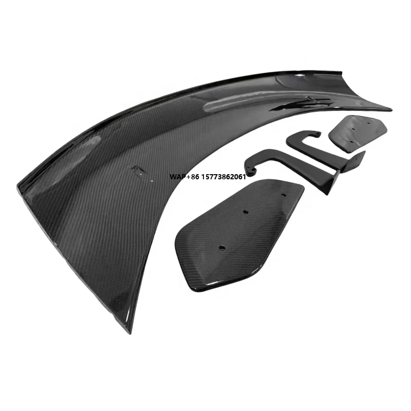GT Style Dry Carbon Fiber  Rear Spoiler Wing for Emira