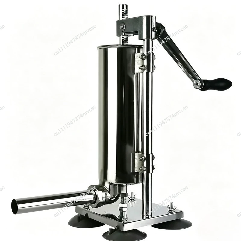 Fill Sausage Stainless Sausage Sausage Meat Homemade 4L Manual Syringe Machine Stuffer Steel Filling