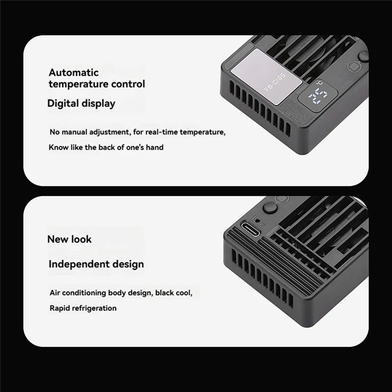 ABMF-FB-CR05 Camera Cooling System Heat Sink Cooling Fan For Sony Canon FUJIFILM ZV-E1 A7M4 A6700 A72C R8 R7 R6 XT4