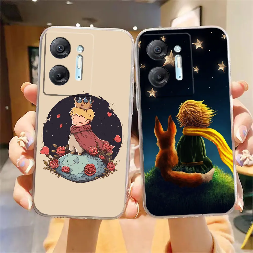 Clear Phone Case For Infinix HOT 9 10 11 12 12i 20 30 30i POVA 2 3 4 PRO PLAY Case Funda Coque Shell Cover Anime Le Petit Prince