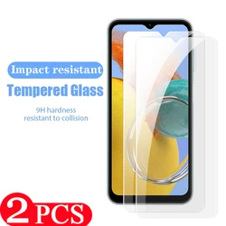 2Pcs Tempered Glass For Samsung Galaxy M13 M14 M31 M32 M33 F14 M22 M23 M02 M12 M30 M21 M02S M21S M30S M42 Screen Protector film