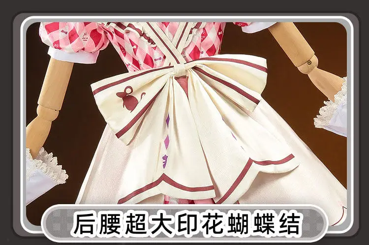 

Костюм для косплея Нико Язавы из аниме LoveLive, платье в стиле сладкой Лолиты, головной убор, перчатки, носки, аксессуары для Хэллоуина, униформа Нико Язавы