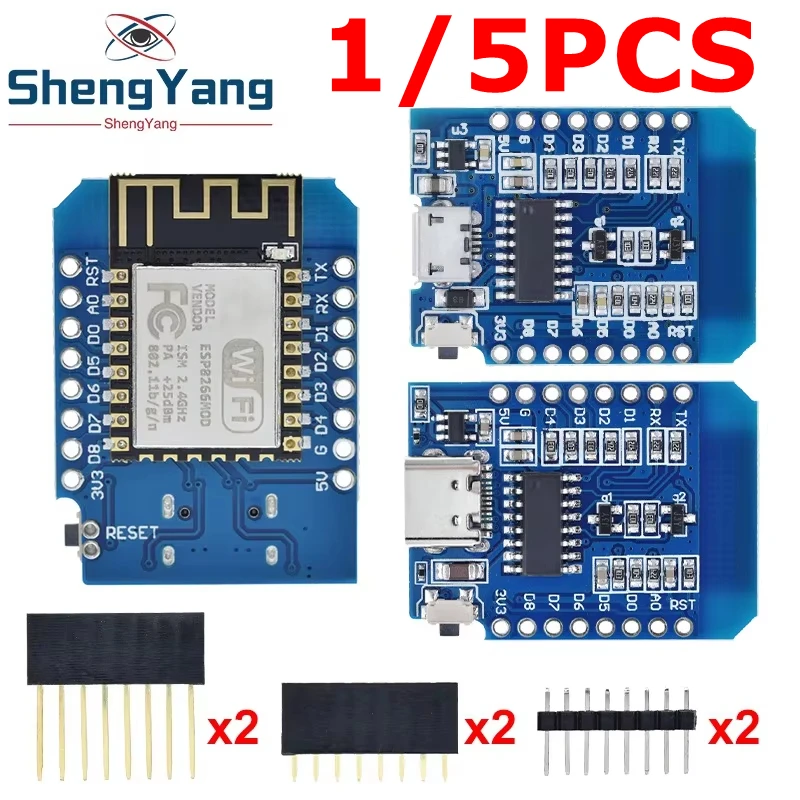 D1 Mini TYPE-C/MICR…