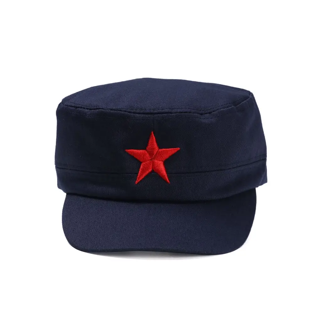 Adjustable Classic Men Military Caps Men\'s Women\'s Fitted Baseball Caps Adjustable Army Red Star Sun Hats Outdoor Casual Sports