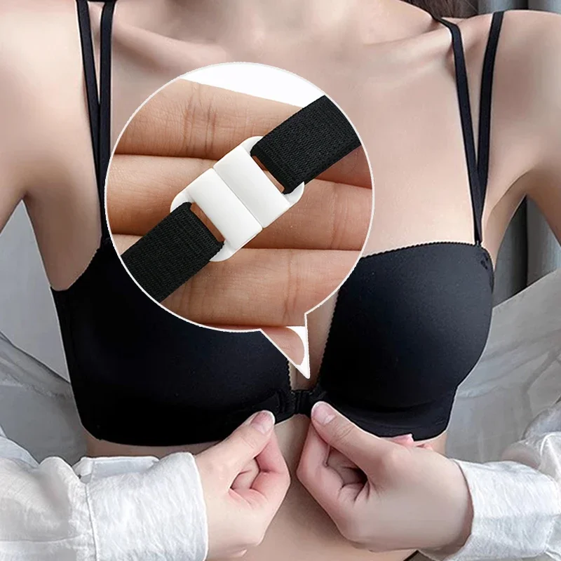 20-100 세트 브래지어 비키니 스트랩 걸쇠에 대 한 10/15/20/25mm 플라스틱 버클 수지 클로저 버튼 속옷 후크 DIY 바느질 액세서리