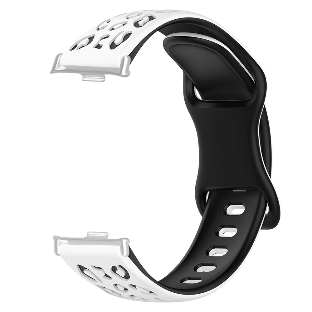 

Silicone Wristband For Xiaomi Band 8Pro/9Pro/Redmi Band 4 Leopard Print Quick Release Waterproof Sport Smart Watch Strap Unisex