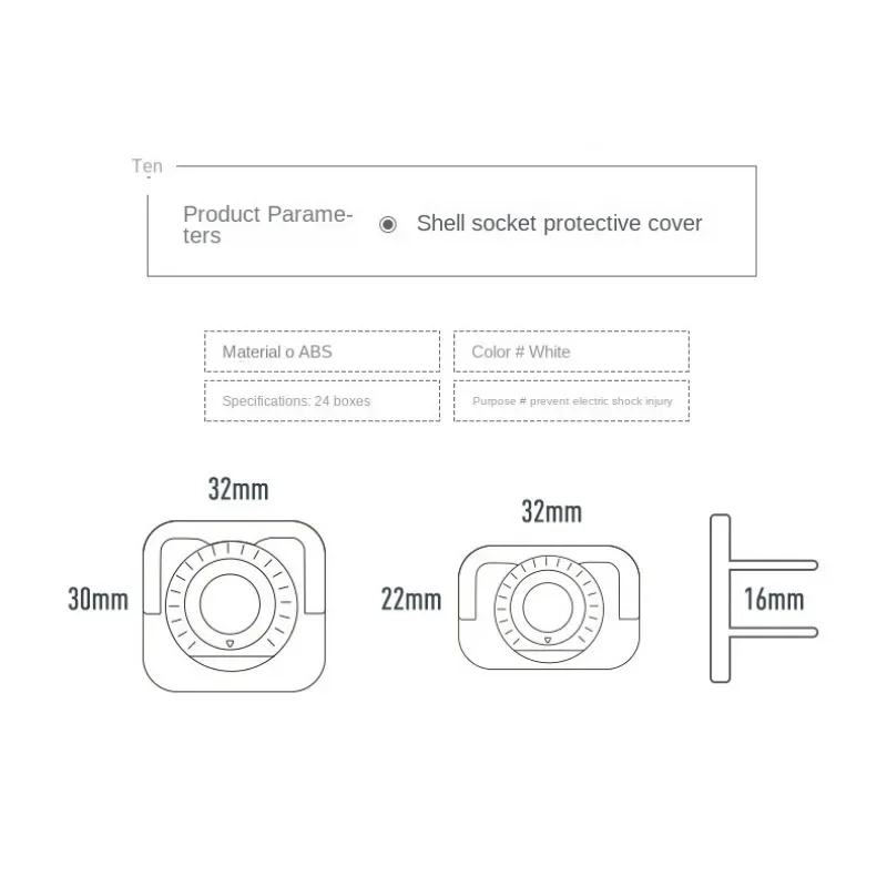 24 szt. Gniazdko elektryczne gniazdo zasilania dziecko dziecko zabezpieczenie ochrona bezpieczeństwa przed porażeniem elektrycznym