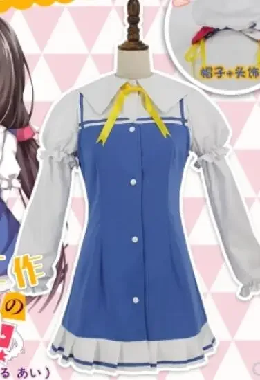 Nieuwe Anime Ryuoh No Oshigoto! Cosplay Cartoon Meisjes Lieve Schattige Dagelijkse Kostuum Halloween Feest Japanse Student Uniformen