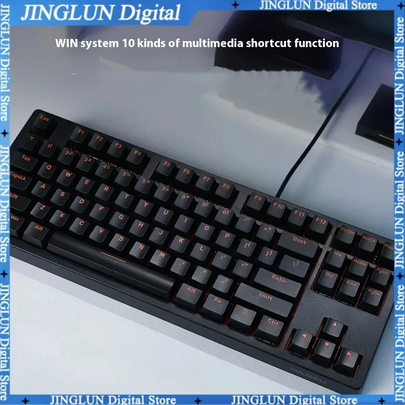 Dareu Dk100 Mechanical Keyboard Wired Keyboard Gaming Keyboard 87 Keys Compatible System Windows Macos