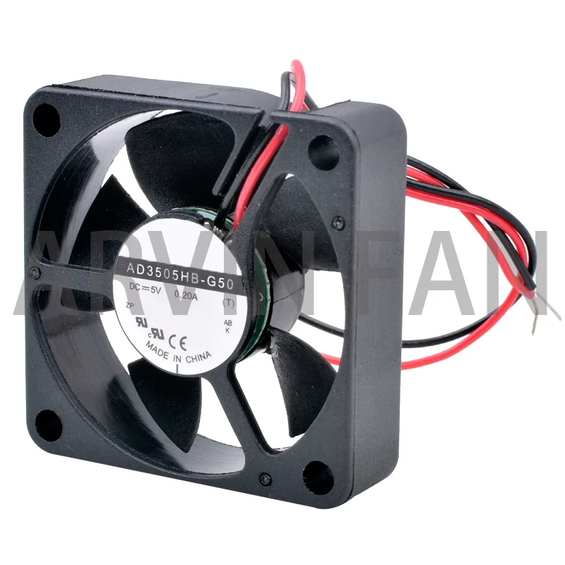 Brand New AD3505HB-G50 3.5cm 3510 35mm Fan 35x35x10mm DC5V 0.20A Souble Bll large Air Volume Miniature Cooling Fan