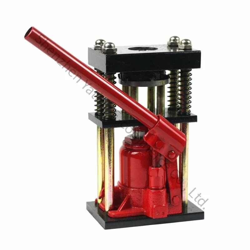 Manual Hydraulic Jack Press Sprayer Pipe Throat Locking Machine Special Nozzle for Drug Pipe Hand Pressure Type Pipe Press,
