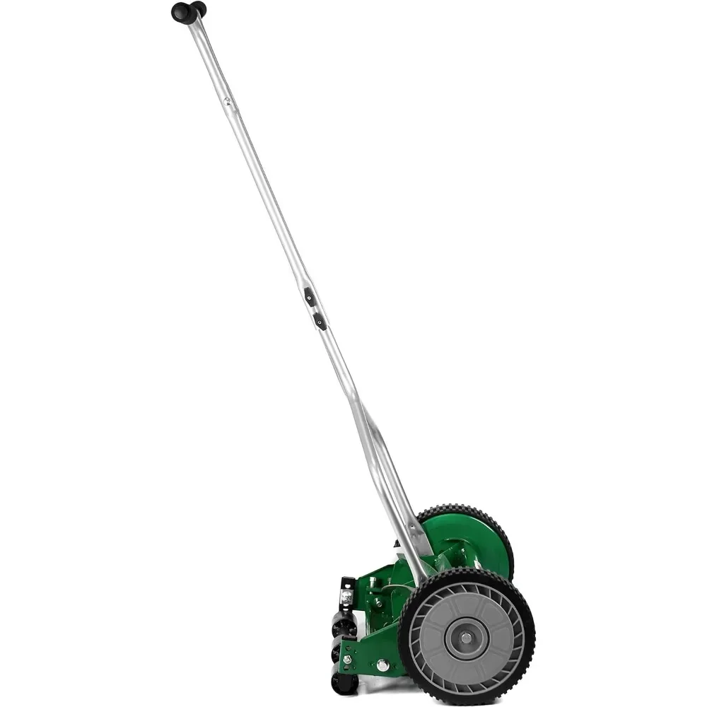 Power Tools 304-14S 14-Inch 5-Blade Push Reel Lawn Mower, Green