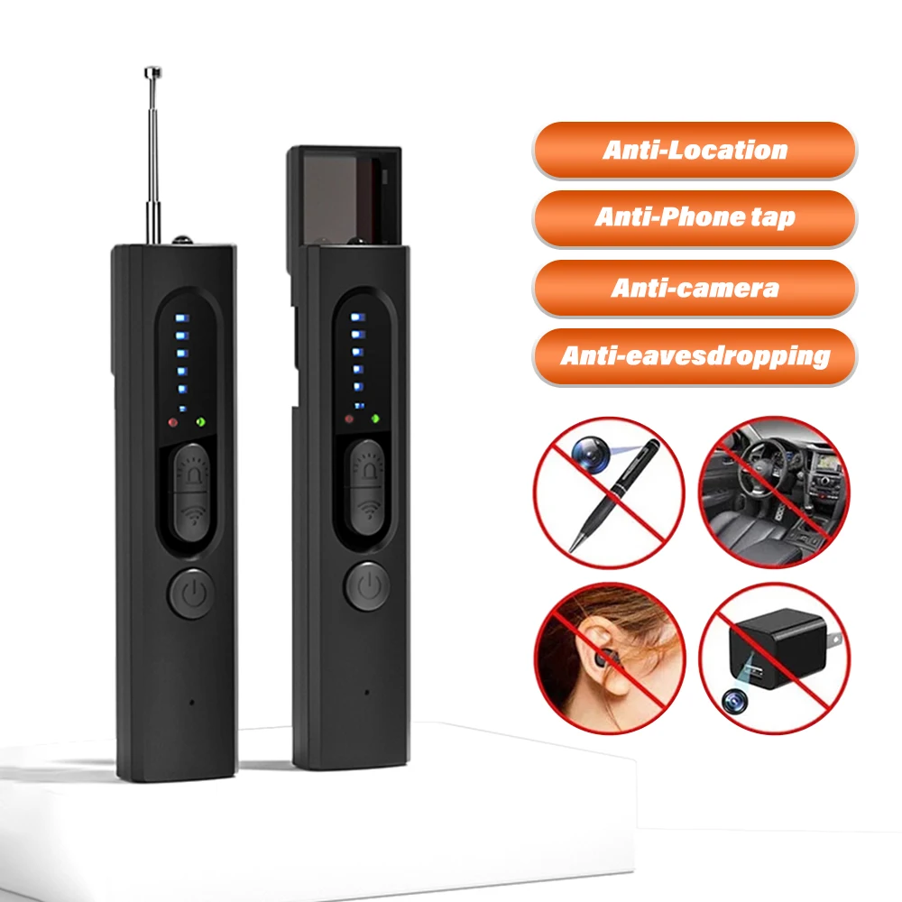 X13 Infrared Camera Detector Anti Spy Candid Protective Alarm Multi-function Mini Wifi Tester Gps Signal Device Scanner Detector