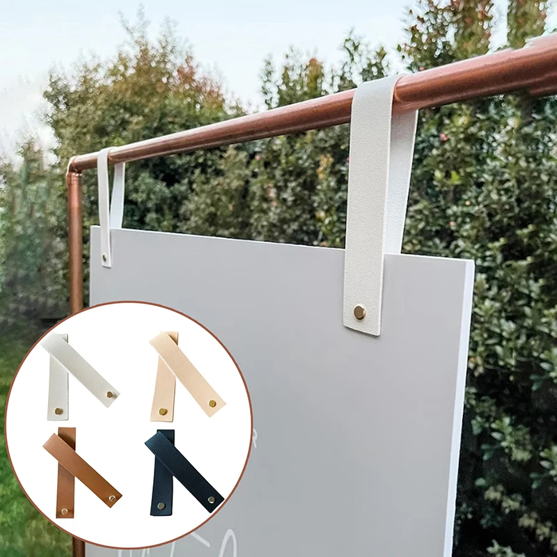 لافتة حفلات من الجلد، علامة زفاف، حزام معلق، علامة عرض الحدث، حزام معلق