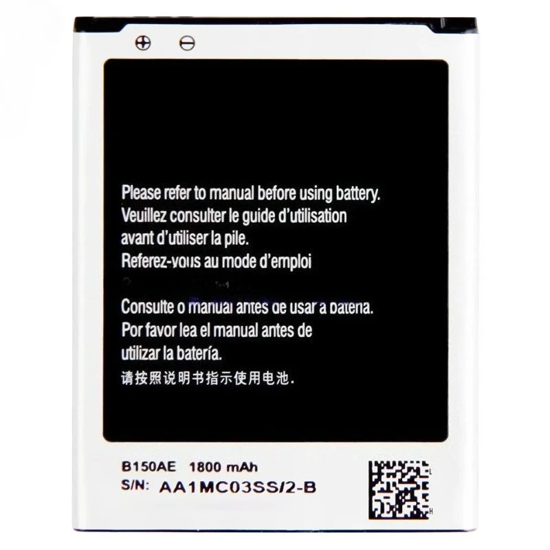 New High Quality For B150AE B150AC Battery for Samsung GALAXY Trend 3 G3502 G3508 G3509 I8260 I8262 SM-G350E G350E G350 1800mAh