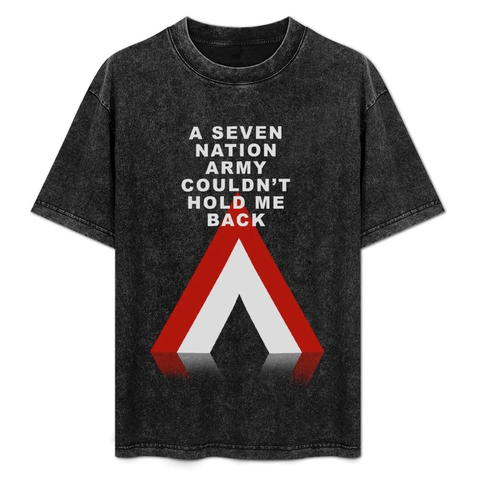 

Seven Nation Army T-Shirt All Match Print Short Sleeve Top