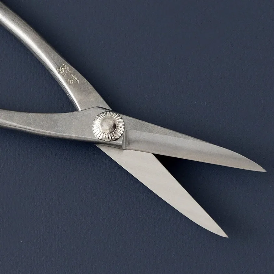 مقص ياسوجي مصنوع من الفولاذ المقاوم للصدأ في اليابان مقص بونساي ساتسوكي 7.09 180 ملم مقصات تشذيب وتقليمها من أجل الدقة