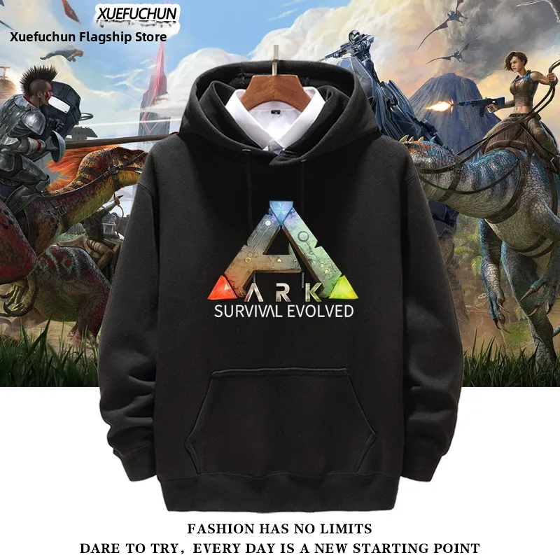

Худи для косплея по игре Survival Evolution Online Ark, повседневный модный свитшот из смеси хлопка и полиэстера с длинными рукавами