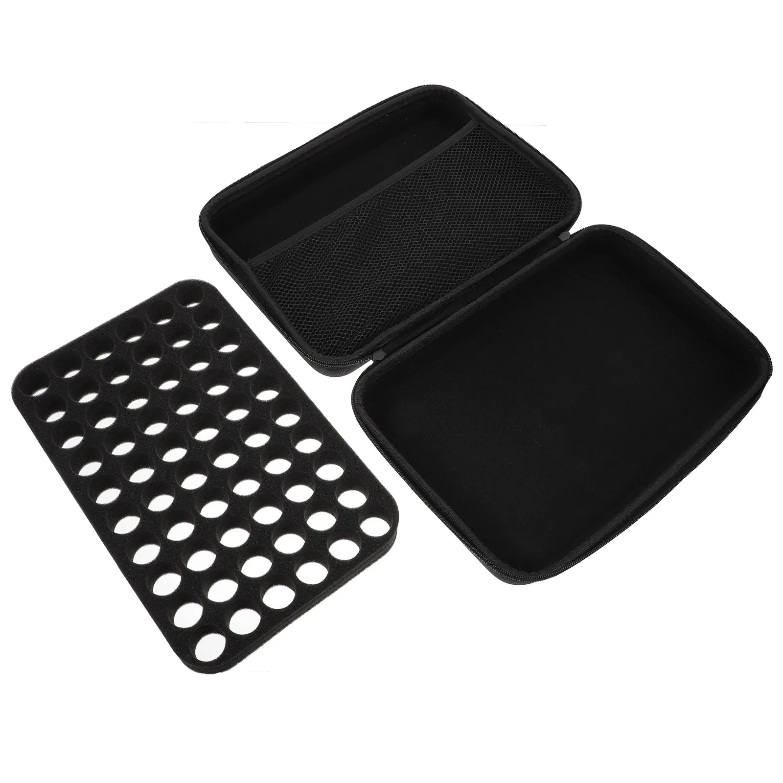 1Pcs Essential Oil Bottle Storage Bag 60-Grid 10Ml 15Ml Foam Insert Portable Carrying Case Shockproof Travel Organizer